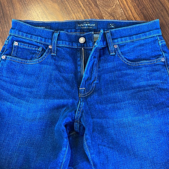 LIKE NEW LUCKY BRAND MEN’S 221 STRAIGHT JEANS SIZE 31x30 - Picture 4 of 8